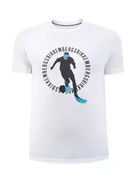 Футболка в спортивном стиле с принтом Scuba