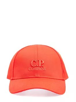 Хлопковая бейсболка с объемным вышитым логотипом в тон