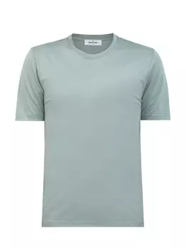 Хлопковая футболка из гладкого дышащего джерси