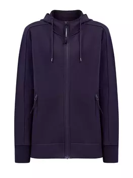 Хлопковая толстовка с линзами Goggle на капюшоне и митенками