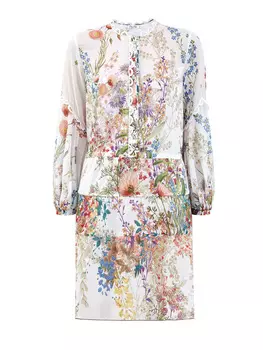Хлопковое платье-рубашка Maureen с цветочным принтом