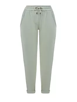 Хлопковые брюки Travelwear с ювелирными цепочками Мониль