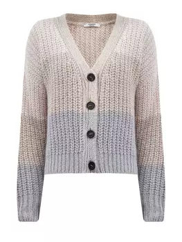 Кардиган из альпаки и шерсти с мерцающими пайетками