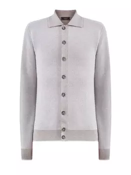 Кардиган из шерсти и кашемира с застежкой на пуговицы