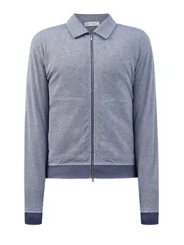 Кардиган ручной работы с отложным воротом и фактурным узором