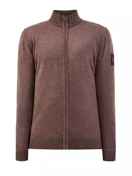 Кардиган в стиле leisure из мягкой хлопковой пряжи