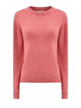 Кашемировый джемпер ручной работы с разрезами на пуговицах