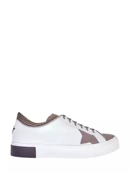 Кеды в стиле colorblock с кристаллами Swarovski