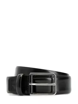 Классический ремень из гладкой полированной кожи