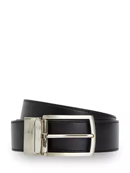 Классический ремень ручной работы из гладкой кожи