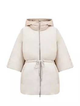 Комбинированная куртка с пуховым утеплителем и рукавами