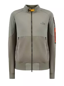 Комбинированная толстовка Trident из флиса и матового нейлона