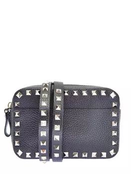 Компактная поясная сумка Rockstud из зернистой кожи