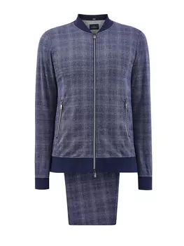 Костюм из мерсеризованного хлопка с принтом all-over