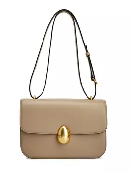 Кожаная сумка Phoenix с винтажным замком и съемным ремешком