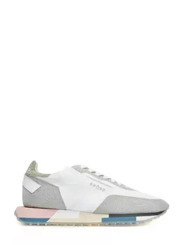 Кроссовки Star из текстиля и мерцающей кожи