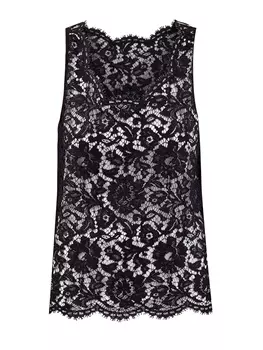 Кружевной топ с фактурной вышивкой Heavy Lace