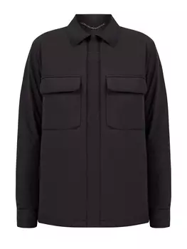 Куртка-рубашка из гладкой матовой микрофибры