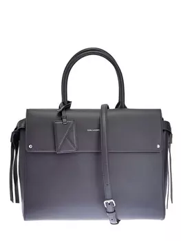 Лаконичная сумка K/Ikon из матовой кожи с логотипом