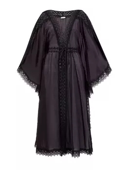 Легкая туника Angela из полупрозрачного хлопка с вышивкой