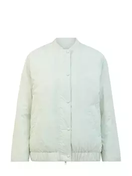 Легкий пуховый бомбер из матовой технической ткани