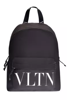 Легкий рюкзак из нейлона с логотипом VLTN