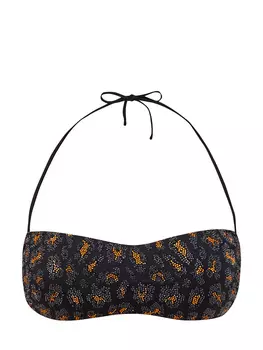 Лиф-бандо с мерцающими кристаллами и съемными бретелями