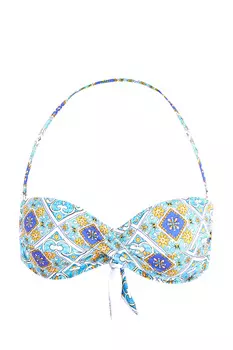 Лиф-бандо Tiare с отстегивающейся бретелькой и принтом Майолика