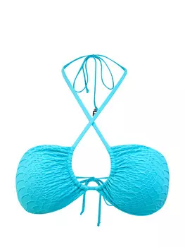 Лиф из двухслойной микрофибры с фактурным декором