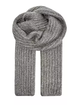 Мягкий шарф из мохера с пайетками и нитью ламе