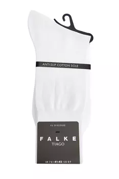 Носки из мерсеризованного хлопка в базовом белом цвете