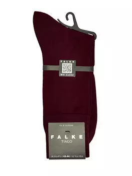 Носки Tiago из органического хлопка в оттенке бордо