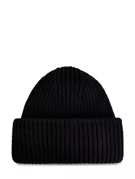 Объемная шапка из теплой шерсти и кашемира