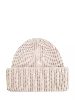 Объемная шапка из теплой шерсти и кашемира