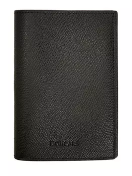 Обложка для паспорта из кожи с тиснением и слотами для карт