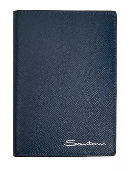 Обложка для паспорта из сафьяновой кожи со слотами для карт