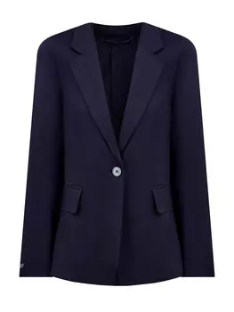 Однобортный жакет ручной работы из шерсти Loro Piana