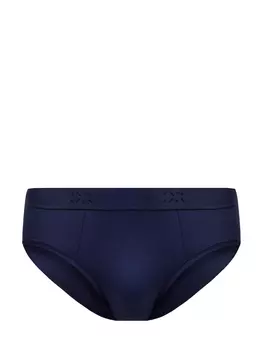 Однотонные слипы из хлопкового джерси с эластичным поясом