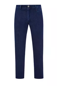 Окрашенные вручную джинсы Nerone из японского денима
