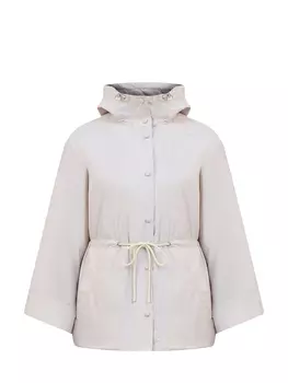 Парка 2 в 1 с внутренней стеганой курткой и кулиской на талии