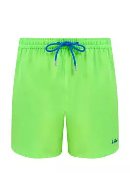 Плавательные шорты Comfort с контрастной кулиской и вышивкой