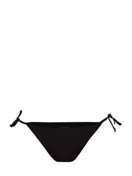 Плавки-бикини с тонкими завязками и литой символикой