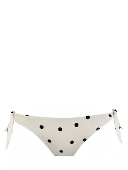 Плавки-бикини Yali с боковыми завязками и принтом Dot