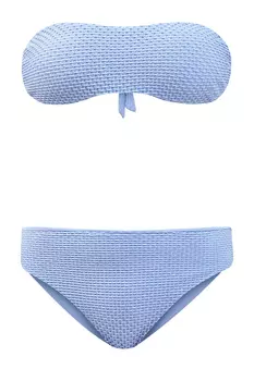 Плавки-брифы из микрофибры с геометрическим узором в технике плетения