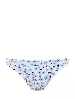 Плавки-слипы из быстросохнущей ткани с флористическим принтом