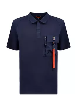 Поло Rescue из хлопка с нейлоновыми вставками и карабином PJS