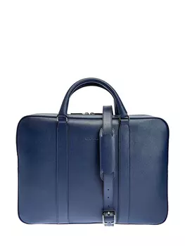 Портфель из сафьяновой кожи со съемным плечевым ремнем