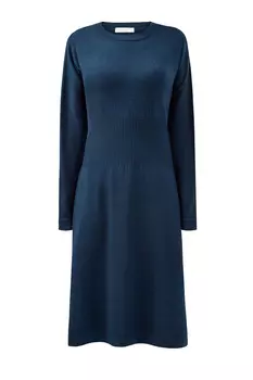 Приталенное платье из фирменной пряжи Platinum