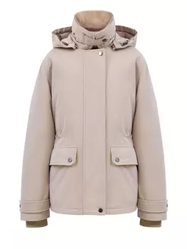 Пуховая парка Arctic со съемным капюшоном и меховой вставкой