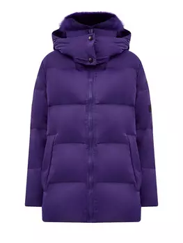 Пуховик Army из водонепроницаемого нейлона с меховой отделкой